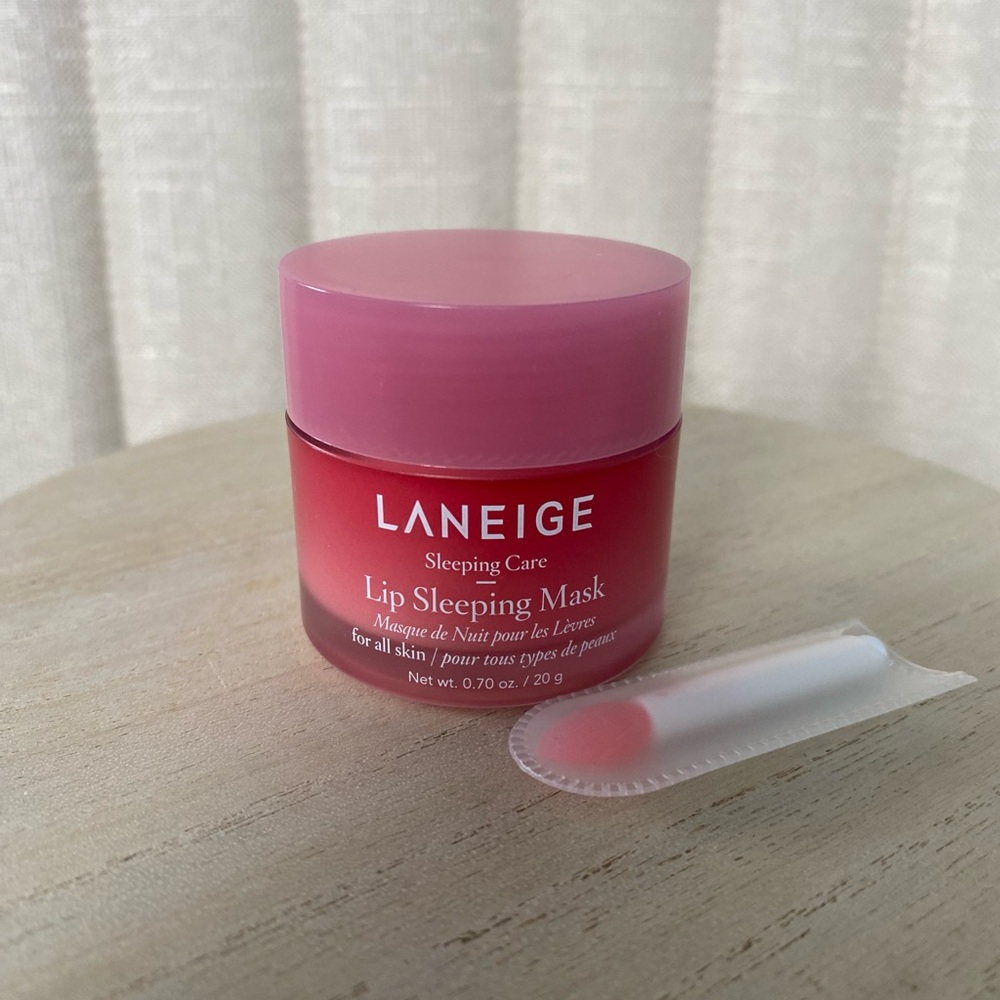 LANEIGE Lip Sleeping Mask - Berry 20g | New w/ Applicator & Lid